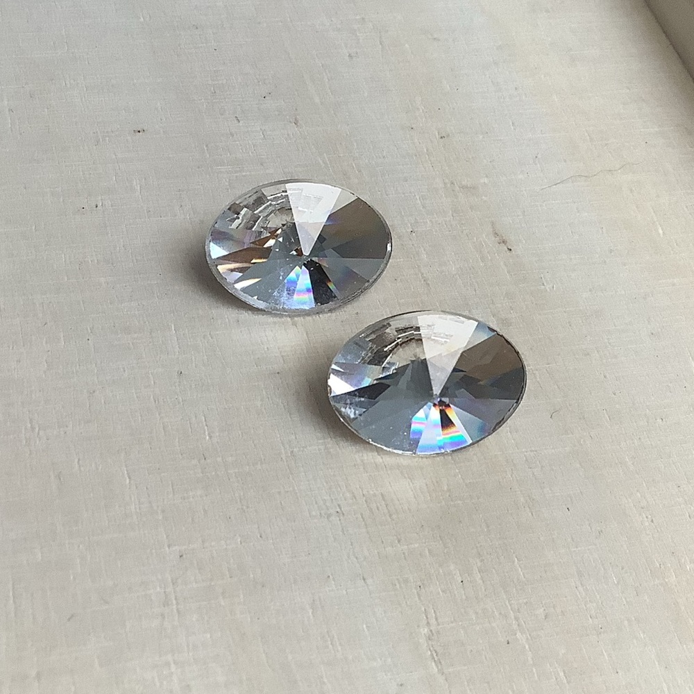 New vintage Austrian Crystal earrings - Picture 5 of 12